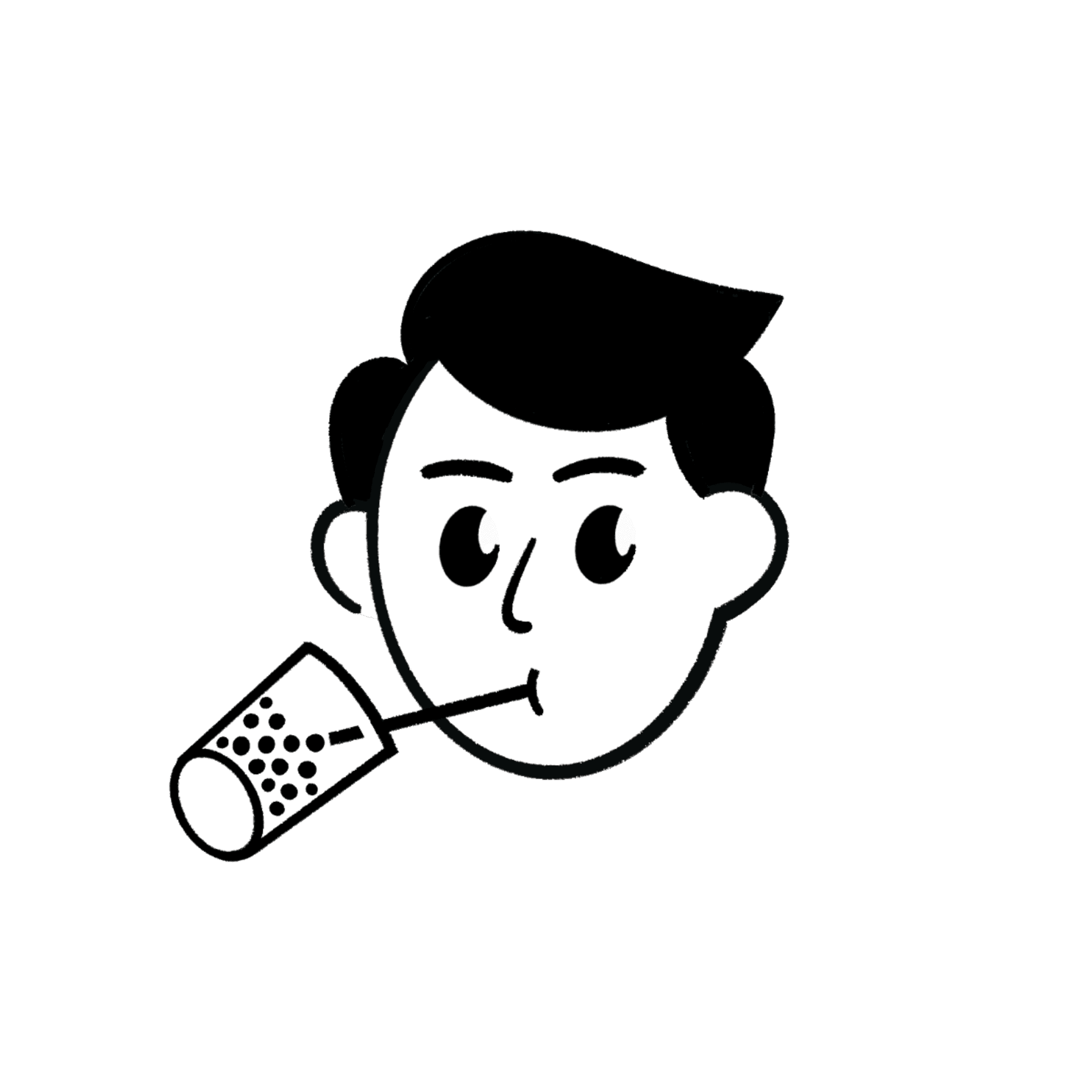 Laxman's illustrated portrait